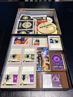 dune board game 2019 gf9 version insert organizer expansions - sleeves gale force nine conquest diplomacy betrayal ixians tleilaxu choam richese ecaz moritani 3d print model - Mito3D