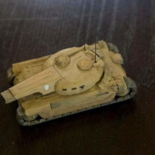 duna tanque torre mod veículos 3d print model - Mito3D