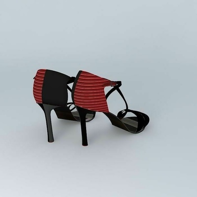 duna avvolgere cinghia sandalo moda calzature signore sam edelmann scarpe carattere capi abbigliamento 3d print model - Mito3D
