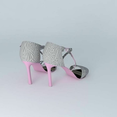 dune wrap strap sandal no 4 shoes fashion footwear ladies shoe sam edelman exterior street 3d print model - Mito3D