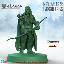 duneyr male - guardians ljosalfar 3d print model - Mito3D