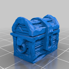 dungeon chest mimic 28mm support free 28mmscale miniature miniatures terrain 3dprintable dnd mini prop dungeons and dragons frostgrave nosupport no supports pathfinder rpg roleplaying game supportless tabletop games gaming treasure 3d print model - Mito3D