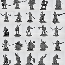 dungeons &dragons miniatures set game d&d tabletop boardgame Dungeon & Dragons 3d print model - Mito3D