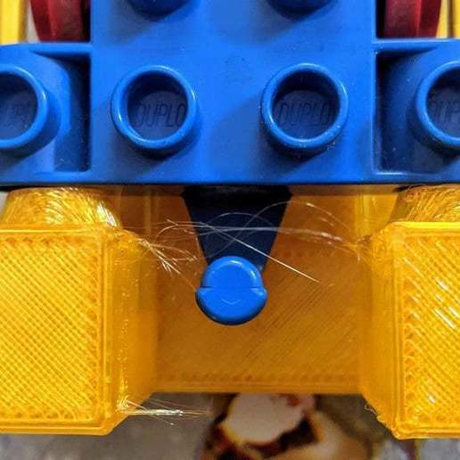 duplo compatibile traccia fisso spazio gioco treno costruzione giocattoli 3D print model - Mito3D