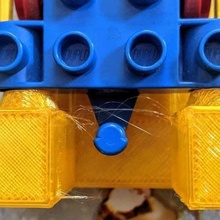 Duplo kompatibel Spur Fest Platz Spiel Zug Konstruktion Spielzeuge 3d print model - Mito3D