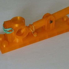 duplo compatible marbre de la pompe jeu jouets construction openscad machine palonnier lego 3d print model - Mito3D