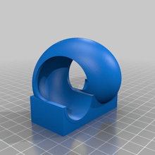 duplo hubelino compatível mármore executar o loop jogo trem brinquedo de acessórios 3d print model - Mito3D
