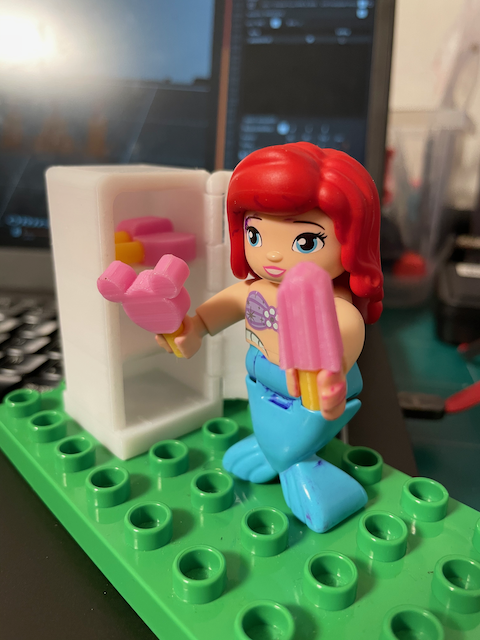 Duplo buz krem Buzparmak dondurma buzlu şeker oyuncak 3D print model - Mito3D