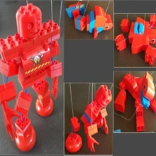 duplo marionnettes jeu la construction 3d print model - Mito3D