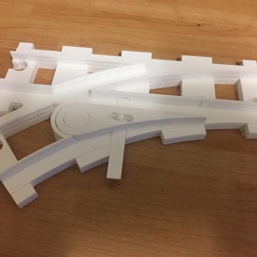 duplo ferrocarril cambiar interruptor fusion360 Lego juguetes_mecanicos 3D print model - Mito3D