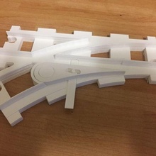 Duplo demiryolu değiştirmek fusion360 Lego mekanik_oyuncaklar 3d print model - Mito3D