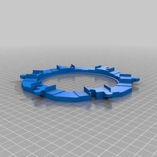 duplo treno compatibile giradischi gioco costruzione di giocattoli con il traccia dritto drehscheibe personalizzabile la curva 3d print model - Mito3D