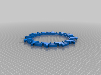 Duplo Zug Drehscheibe voll 12 Spuren Lego pont drehen Schienen Kettensäge Spielzeug Spiel Zubehör 3d print model - Mito3D