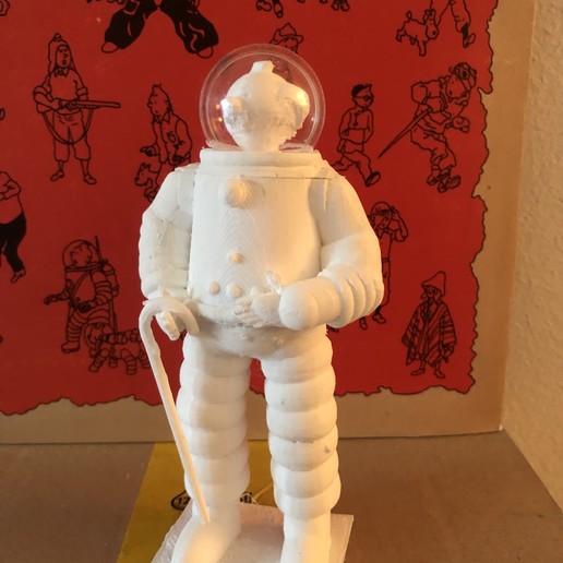 dupont spacesuit tintin thomson jansen herge kuifje 3D print model - Mito3D