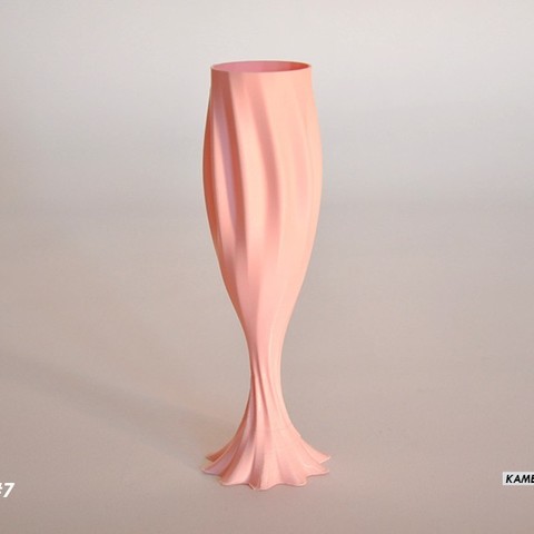bu yüzden mimar 7 bardak şampanya ev mutfak yemek 3D print model - Mito3D