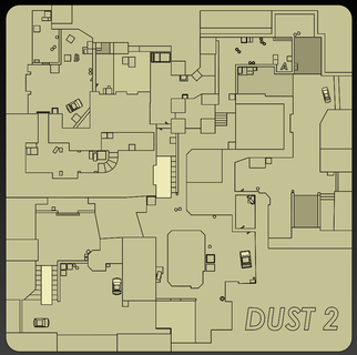 dust 2 3d print model - Mito3D