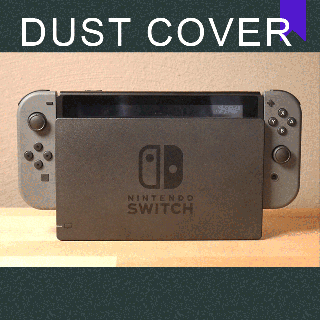 dust cover nintendo switch part object console gamer protection keep secure 3d print model - Mito3D