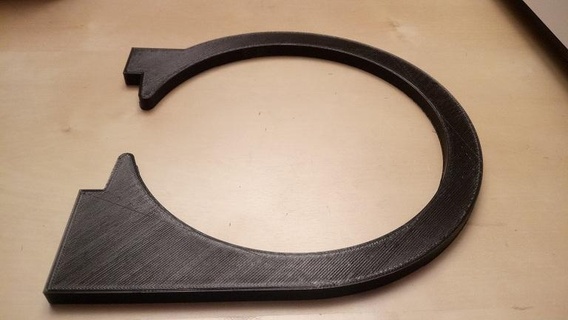 toz mühür Odun torna maske örtmek kılıf 3d print model - Mito3D