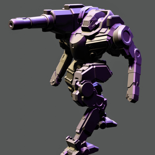 dutch sniper mech 6mm bt hollander american mecha 3D print model - Mito3D