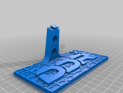 dutchdroneracing whoop stand 3d print model - Mito3D