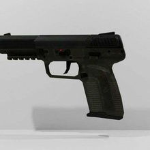 dovere nero ops 2 57 operazioni nere blackops2 bo2 chiamata of merluzzo fiveseven pistola pistole arma Armi zombie videogiochi 3d print model - Mito3D
