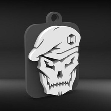 duty mobile keychain 3d print model - Mito3D