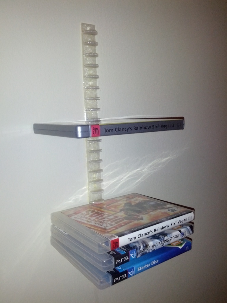 dvd rack 3D print model - Mito3D