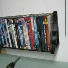 dvd shelf bracket home holder organization 3d print model - Mito3D