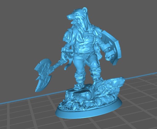 dwarf Game 3D print model - Mito3D