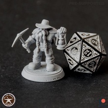 dwarf archaeologist lantern 3d print model - Mito3D