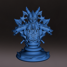 anão da base de dados miniatura jogo tabuleiro dyd warhammer fase função xadrez o cenário papel 3d print model - Mito3D