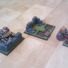 dwarf ironbelcher base 28mm kings of war mantic games tabletop toy 3d print model - Mito3D
