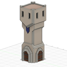 anão torre terreno peça 3d print model - Mito3D
