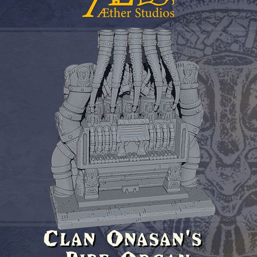 enano clan onasan 39 s Organo dispersión terreno martillo guerra dnd trono paredes títulos Reino edificios fantasía mordedura dragón dragonlock losas éter estudios tubo 3D print model - Mito3D