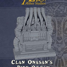 dwarven clan onasan's organ dwarf scatter terrain warhammer dnd throne walls titles kingdom buildings fantasy dragonbite dragonlock tiles aether studios pipe music 3d print model - Mito3D