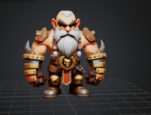 zwerg kriegsherren spiel 3d print model - Mito3D