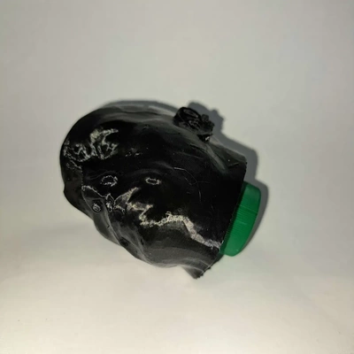 dwayne rock geocaché botella envase gorra geocaching 3d print model - Mito3D