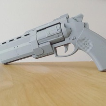3dwb revolver oyun sahne 3d print model - Mito3D