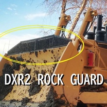dxr2 bulldozer rock guard 3d print model - Mito3D