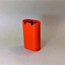 dymo rhino 5200 9v battery adapter tool label maker 9 volt 3d print model - Mito3D