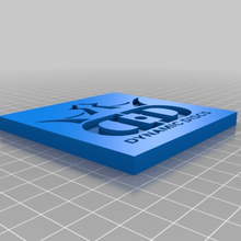 dynamic discs logo tool 3d printing 3d print model - Mito3D
