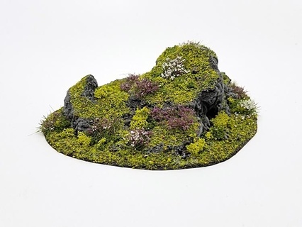 dynamic hill stub outcropping f stub outcropping dynamic hills terrain terrainify hills scatter miniatures dnd d&d wargaming rpg roleplayinggame  3d print model - Mito3D