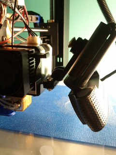 dyne's wanhao x-carriage c920 camera mount logitech 3d printer accessories 3d print model - Mito3D