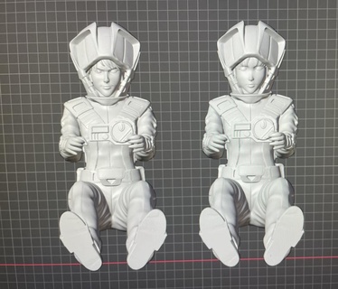 Menge Hase Piloten Macross 3d print model - Mito3D
