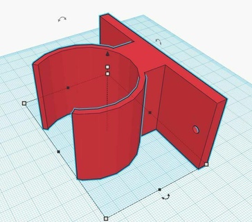 Dyson dc37 tubo soporte dc organización 3d print model - Mito3D