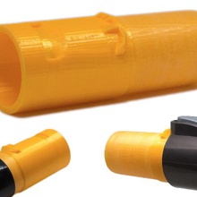 dyson dc krcher vacuumcleaner nozzle adapter tool vacuum 3d print model - Mito3D