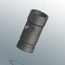 dyson aspirador de adaptador ferramenta 3d print model - Mito3D
