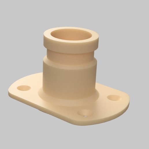 dyson aspirapolvere connettore strumento adattatore formatura sotto vuoto macchine utensili 3D print model - Mito3D