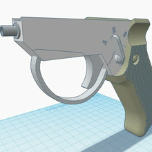 e-11d blaster trigger case sw rogue deathtrooper star wars props 3d print model - Mito3D