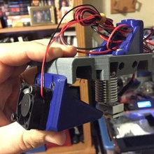 e-3d mount - creator bot 3d printer works tool parts 3d print model - Mito3D